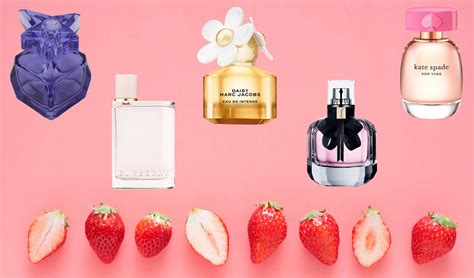 woman and home strawberry perfume